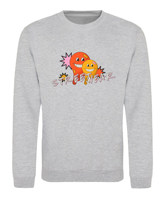 Streetwear Sweatshirt Grey