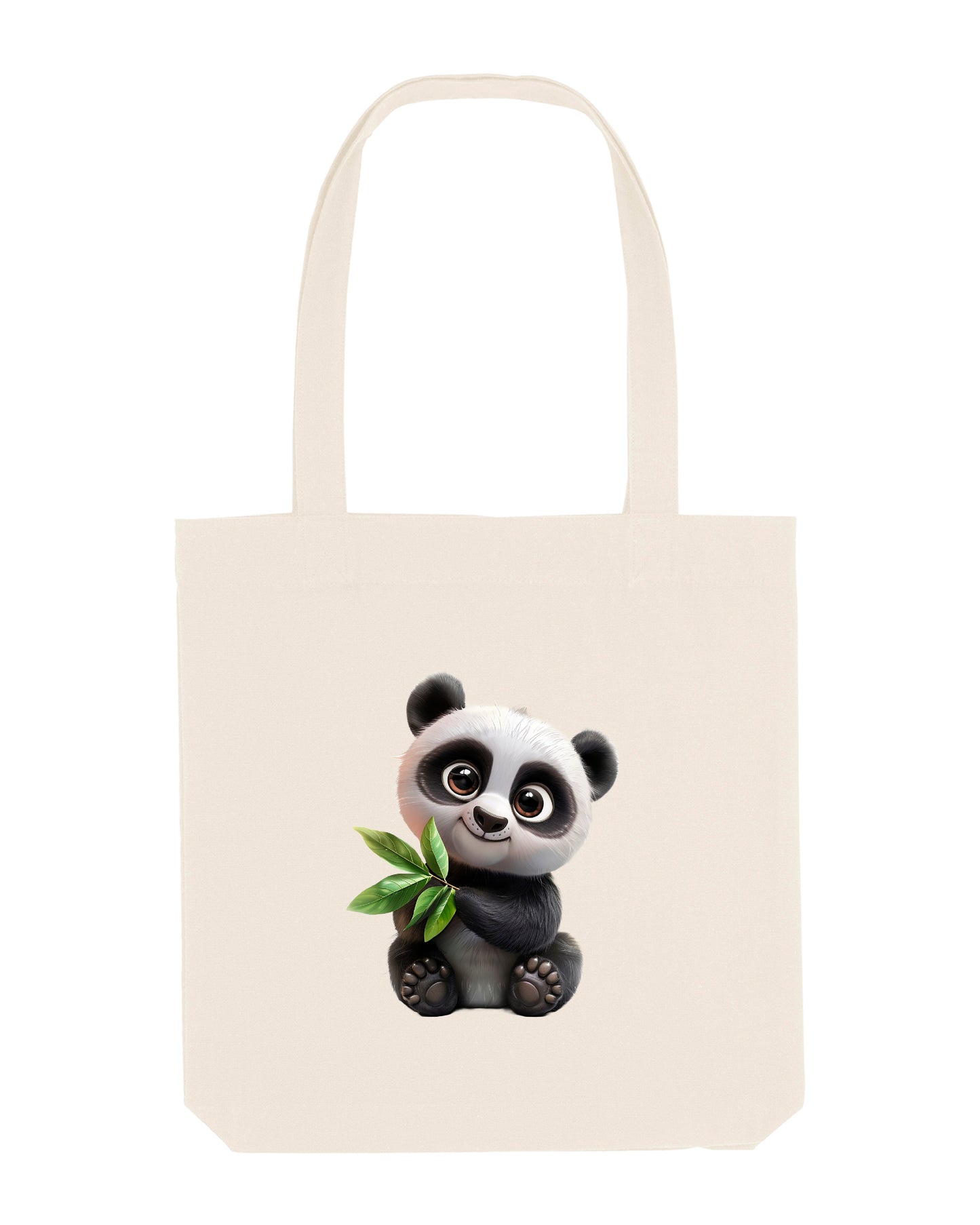 Panda Woven Tote Bag