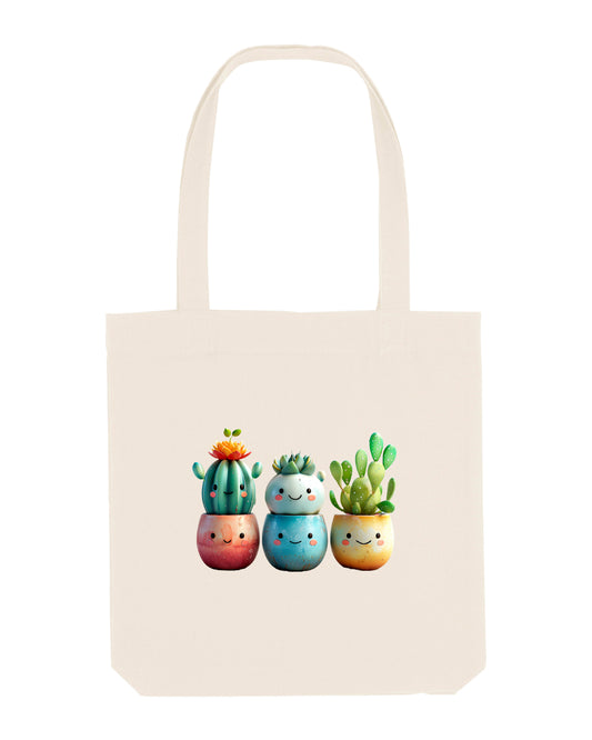 Plants Woven Tote Bag